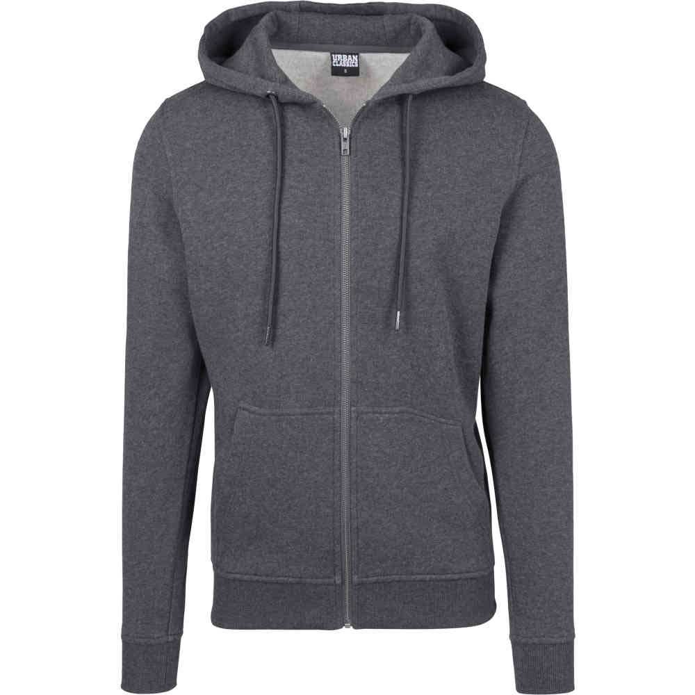 Urban Classics - Basic Vest met capuchon - Grijs